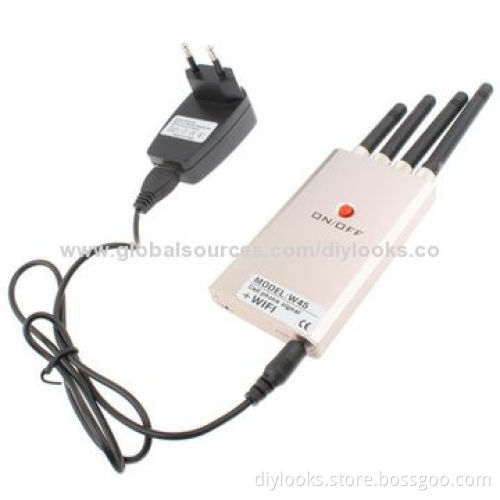 Mini Portable GSM/CDMA/DCS/PHS/3G/WiFi Cell Phone Signal Protector, 5-10m Coverage